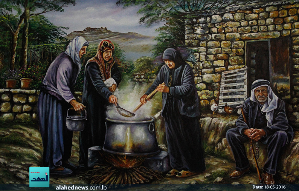 المعرض الفنيّ التراثي -من زمان-